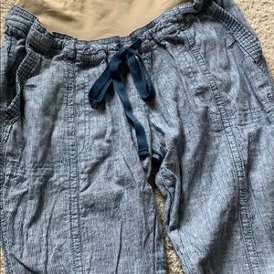 Motherhood Maternity Linen Maternity Pants